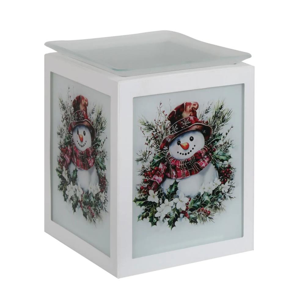 Aroma Snowman Square Electric Wax Melt Warmer £24.29